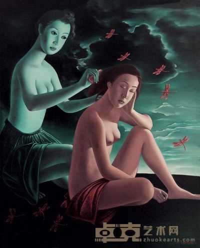 何红蓓 梳 154×126cm